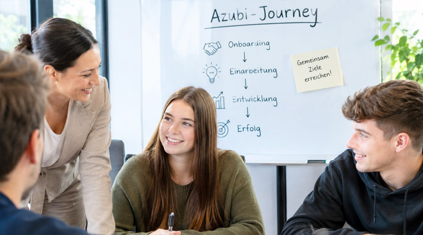 Azubi-Journey – Vom ersten "Ja" bis zum erfolgreichen Ende der Probezeit